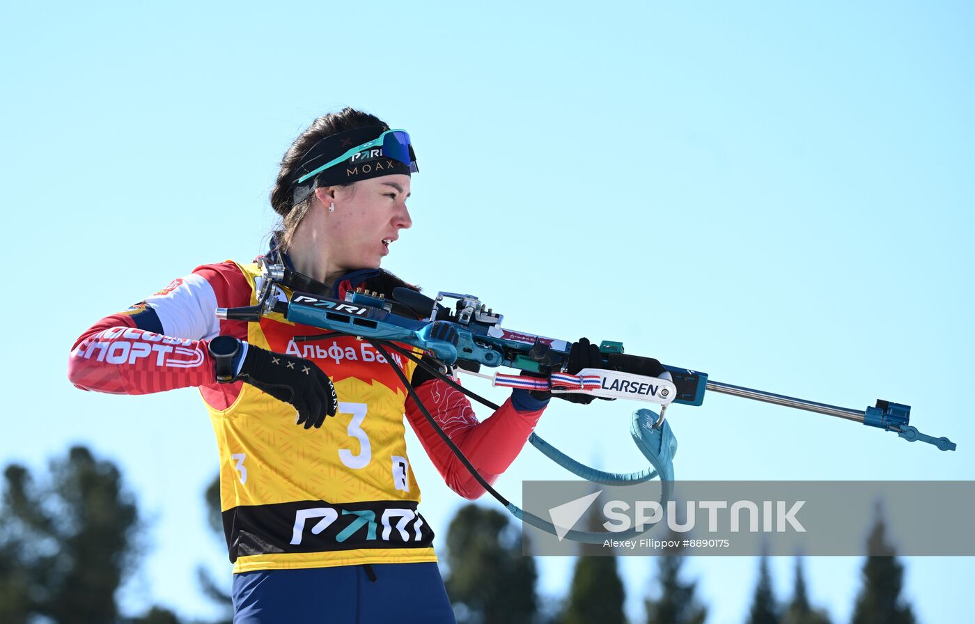 Russia Biathlon Championships Women Relay