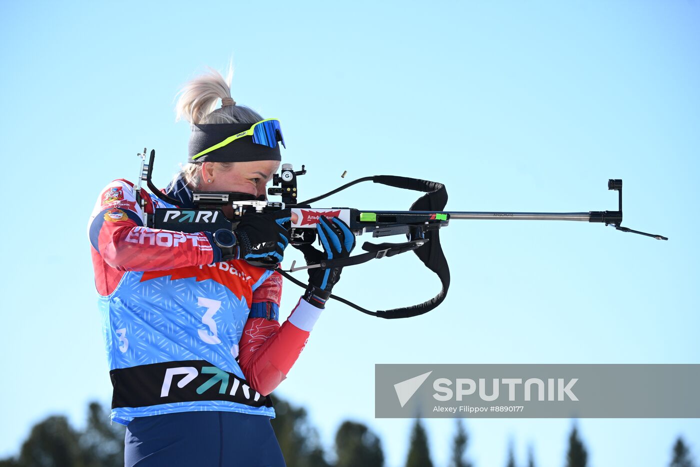 Russia Biathlon Championships Women Relay