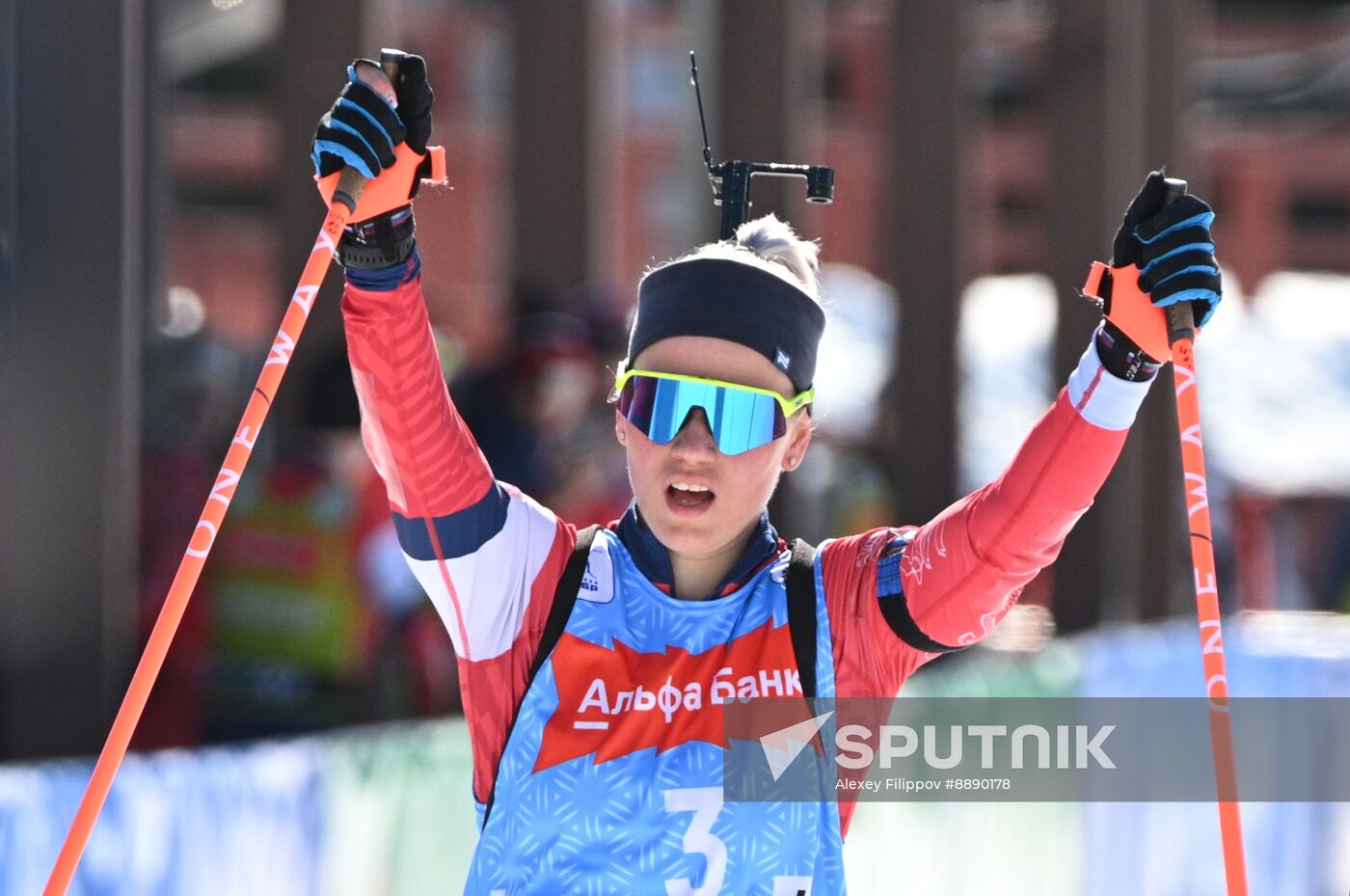 Russia Biathlon Championships Women Relay
