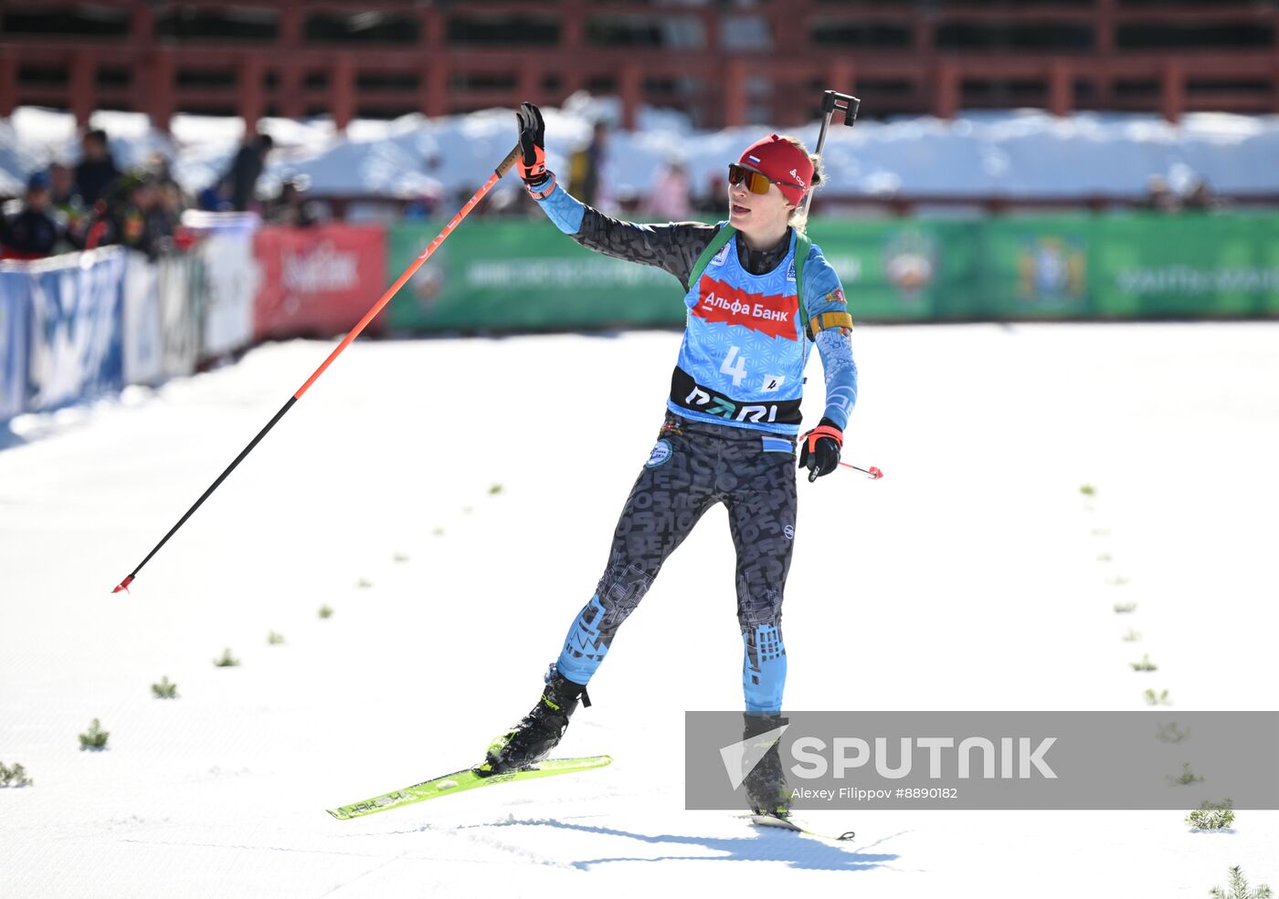 Russia Biathlon Championships Women Relay