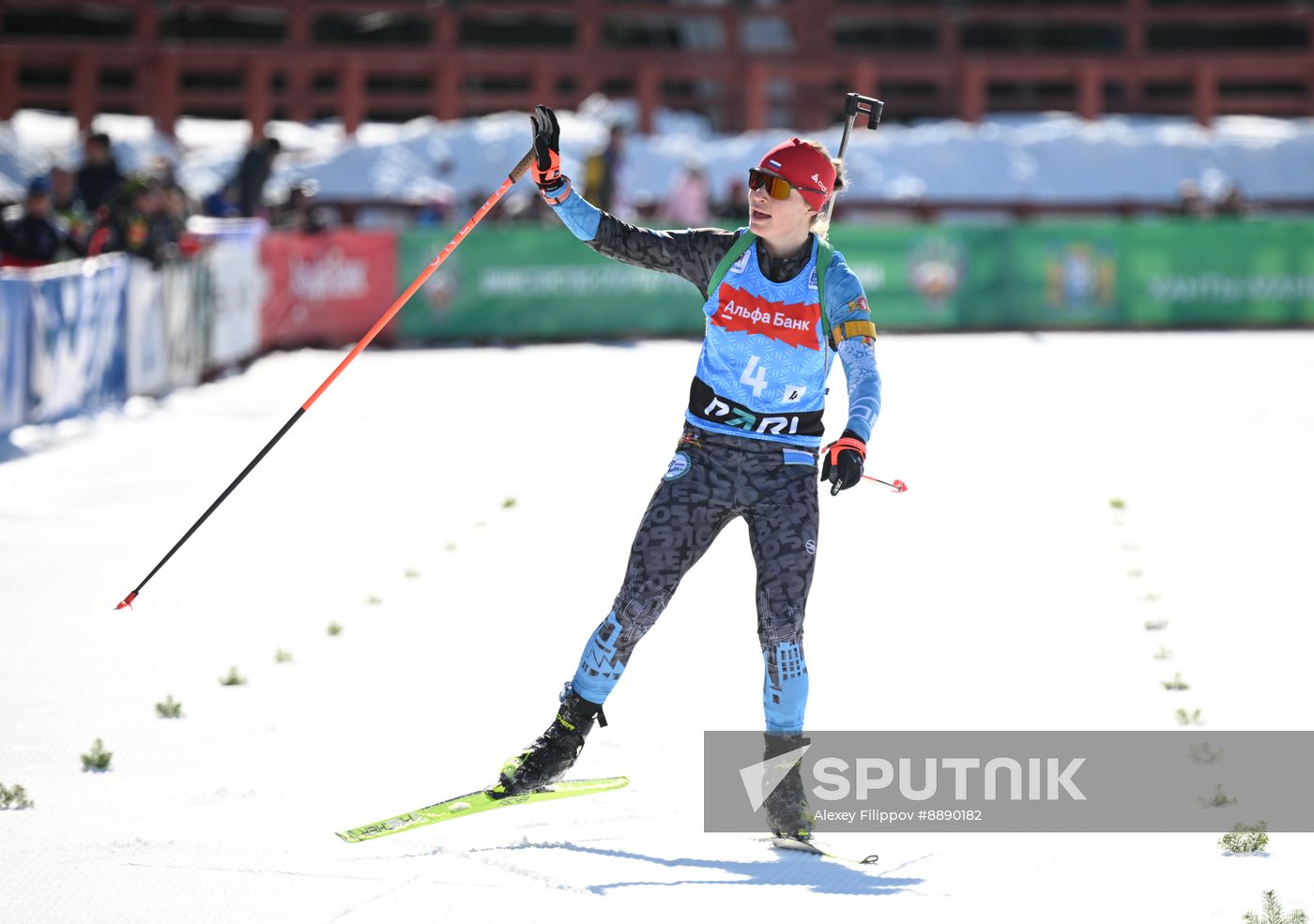 Russia Biathlon Championships Women Relay