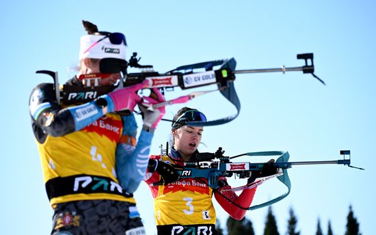 Russia Biathlon Championships Women Relay