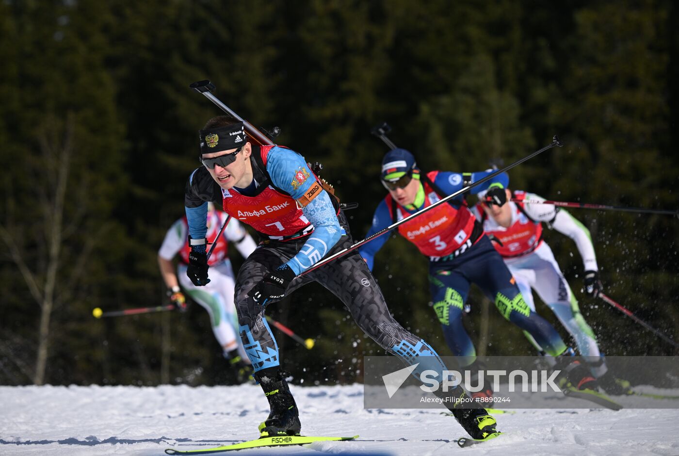 Russia Biathlon Championships Men Relay