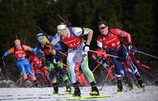 Russia Biathlon Championships Men Relay