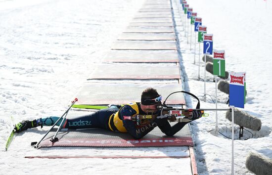 Russia Biathlon Championships Men Relay