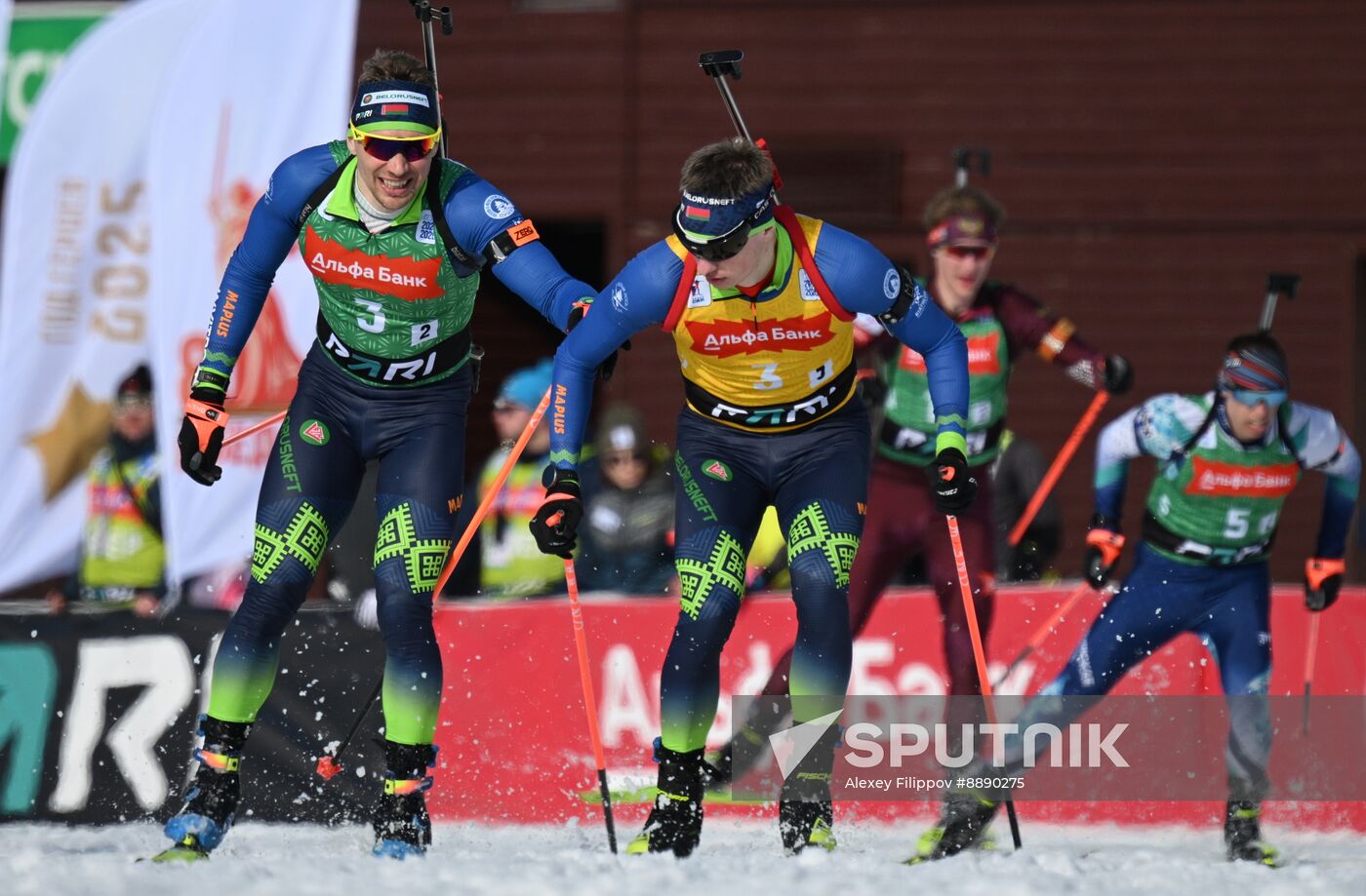 Russia Biathlon Championships Men Relay