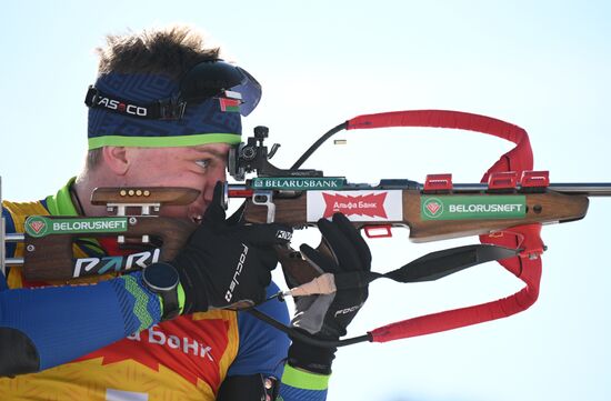 Russia Biathlon Championships Men Relay