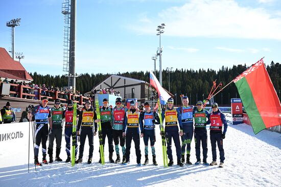 Russia Biathlon Championships Men Relay