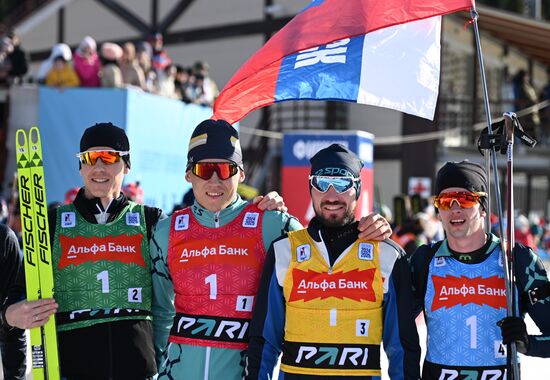 Russia Biathlon Championships Men Relay