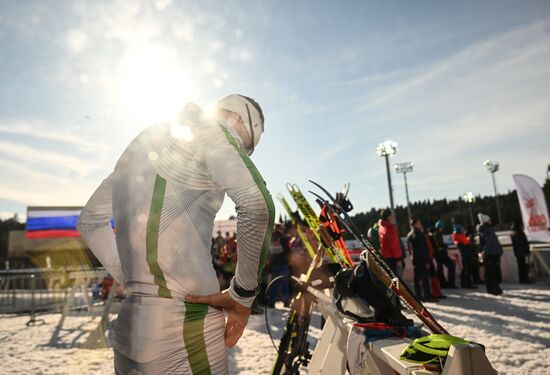 Russia Biathlon Championships Men Relay