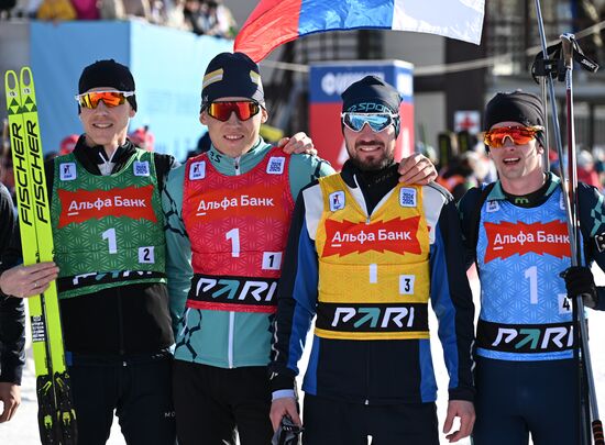 Russia Biathlon Championships Men Relay