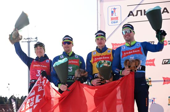 Russia Biathlon Championships Men Relay