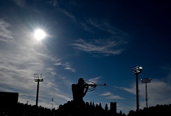 Russia Biathlon Championships Men Relay