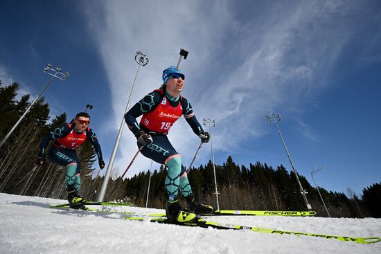 Russia Biathlon Championships Men Relay