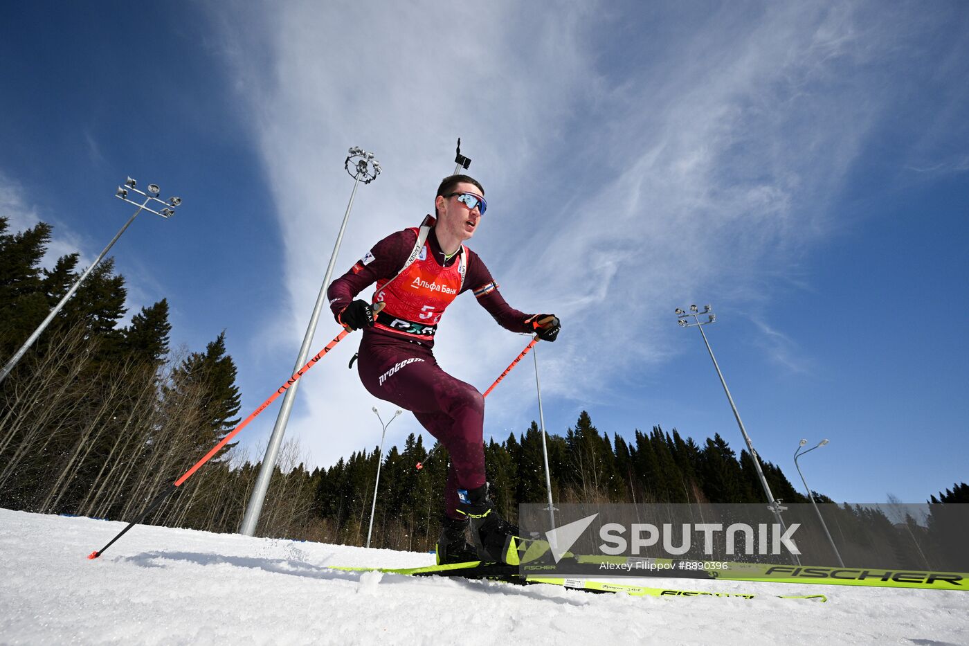 Russia Biathlon Championships Men Relay
