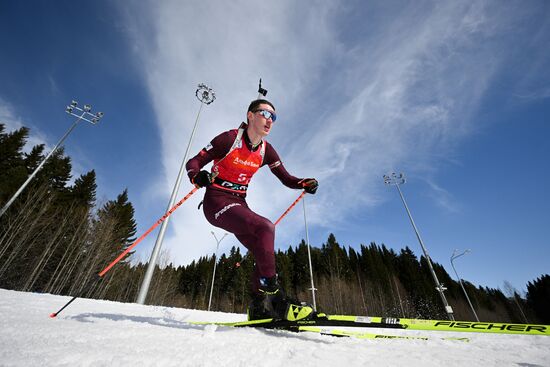 Russia Biathlon Championships Men Relay
