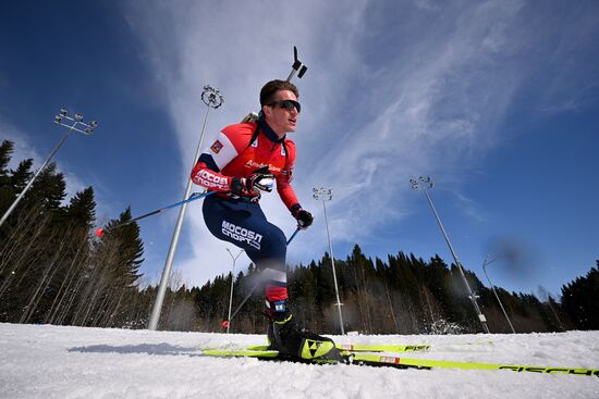 Russia Biathlon Championships Men Relay