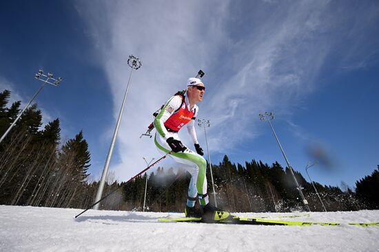 Russia Biathlon Championships Men Relay