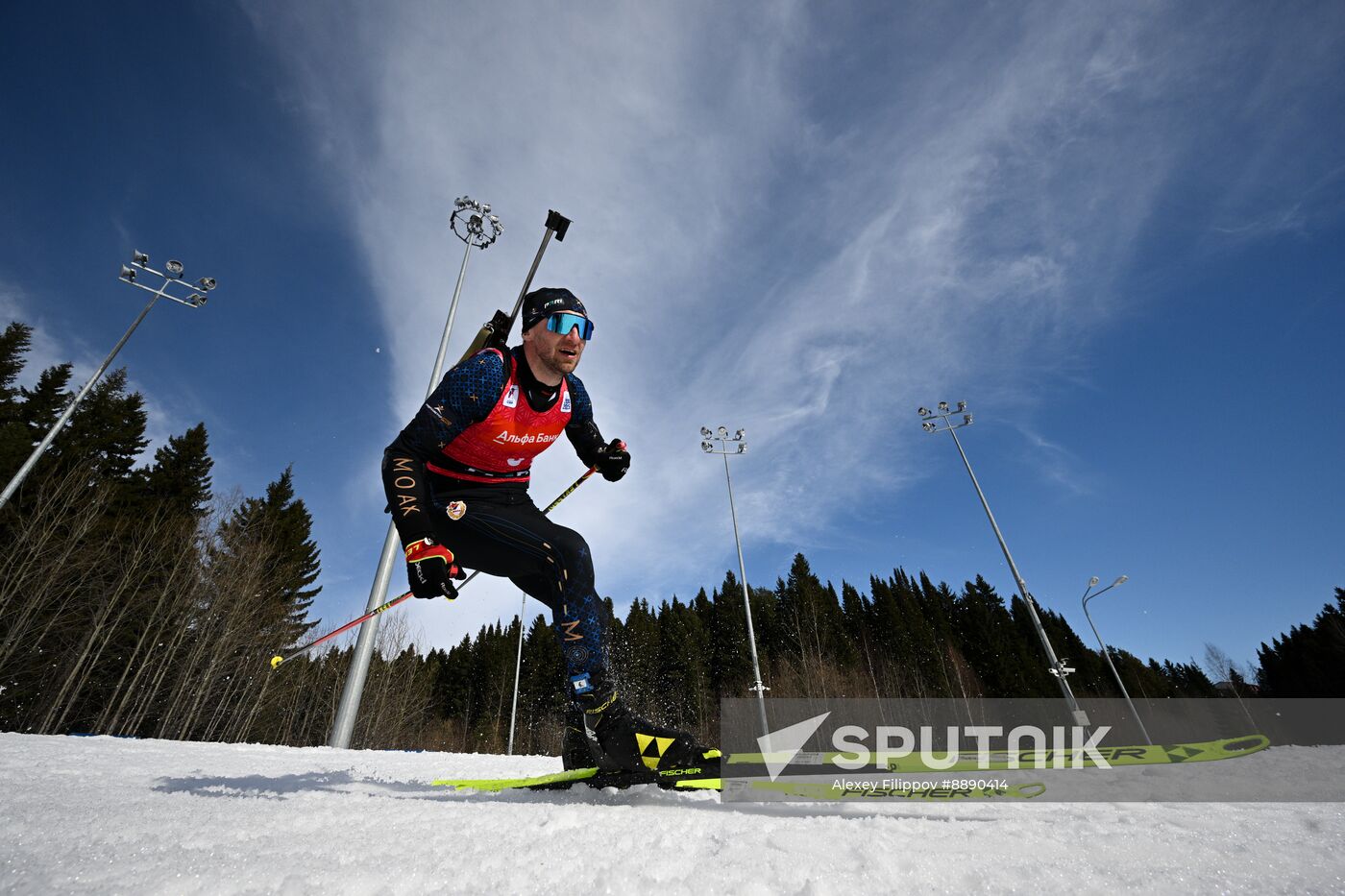 Russia Biathlon Championships Men Relay