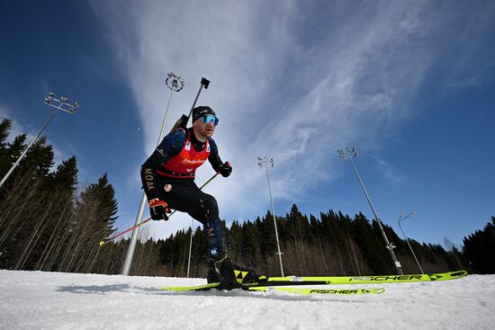 Russia Biathlon Championships Men Relay