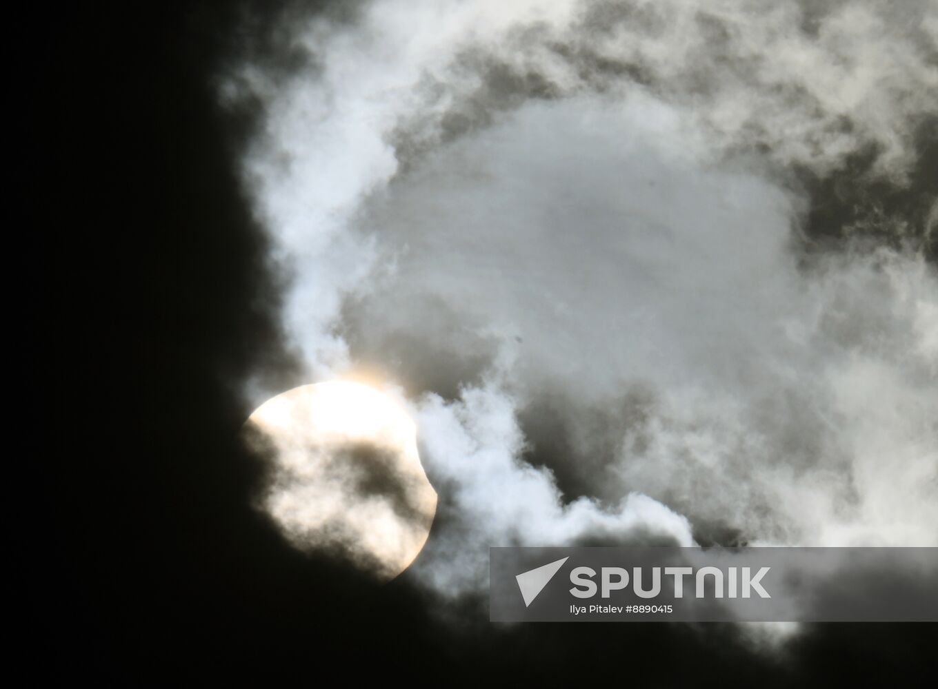 Russia Partial Solar Eclipse