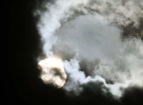 Russia Partial Solar Eclipse