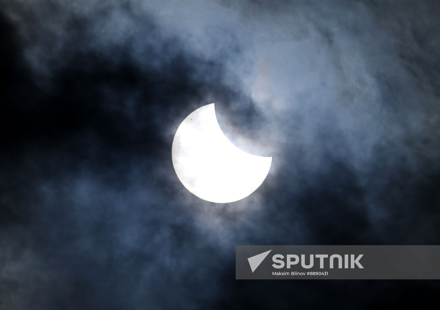 Russia Partial Solar Eclipse
