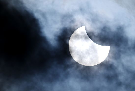 Russia Partial Solar Eclipse