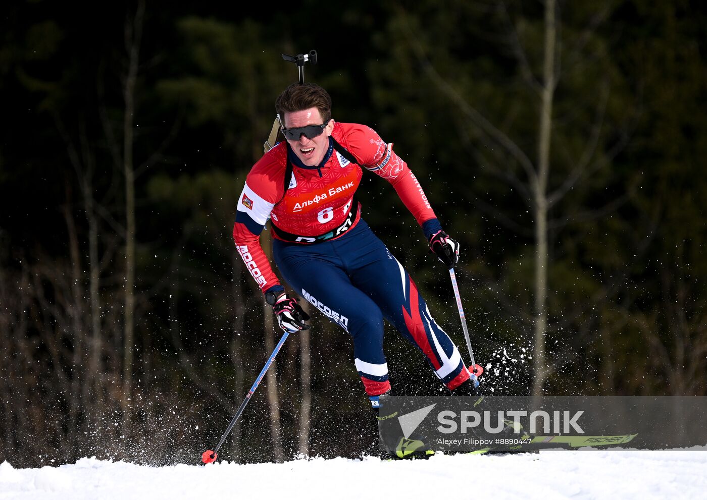 Russia Biathlon Championships Men Relay