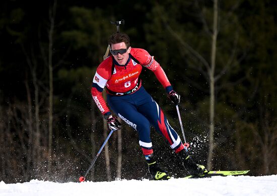 Russia Biathlon Championships Men Relay