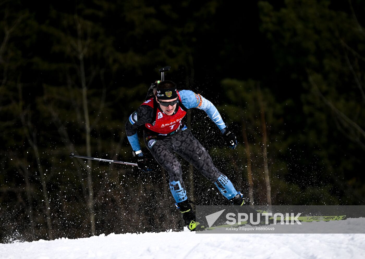 Russia Biathlon Championships Men Relay