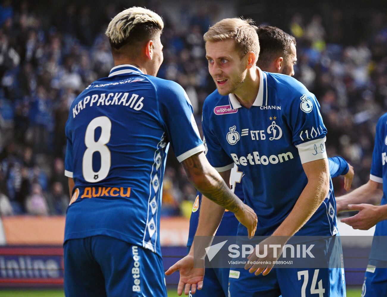 Russia Soccer Premier-League Dynamo - Orenburg