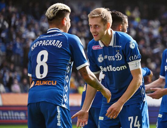 Russia Soccer Premier-League Dynamo - Orenburg