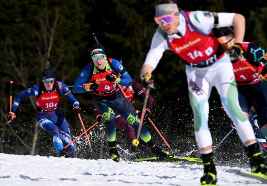 Russia Biathlon Championships Men Relay