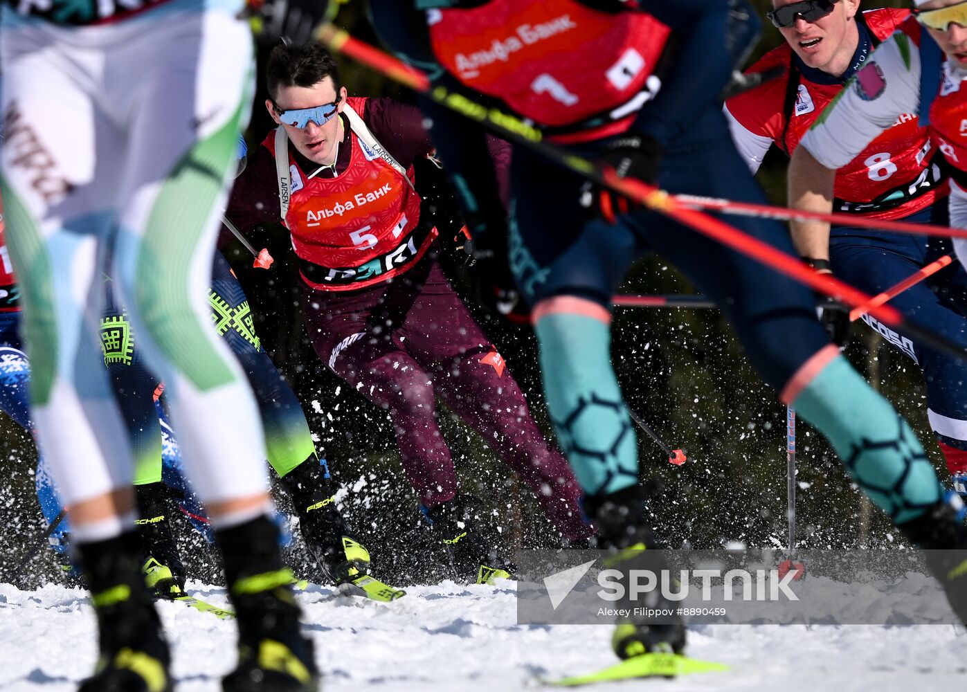 Russia Biathlon Championships Men Relay