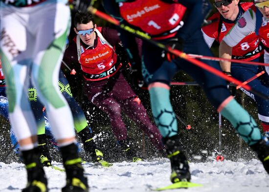 Russia Biathlon Championships Men Relay