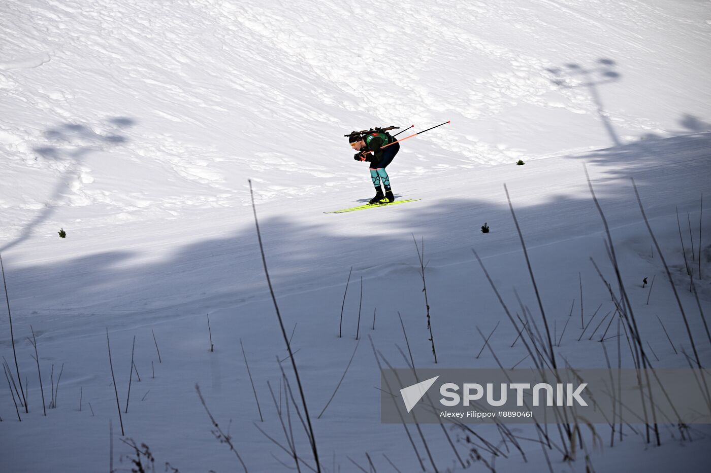 Russia Biathlon Championships Men Relay
