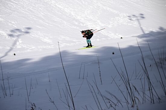 Russia Biathlon Championships Men Relay