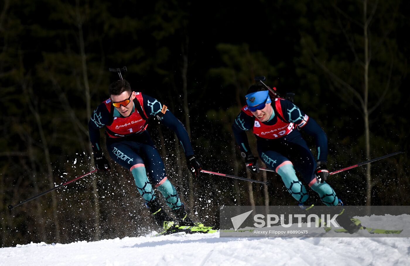 Russia Biathlon Championships Men Relay