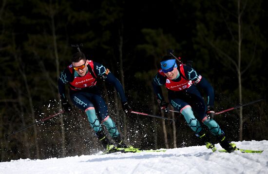 Russia Biathlon Championships Men Relay