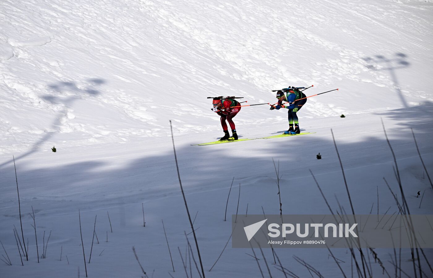 Russia Biathlon Championships Men Relay