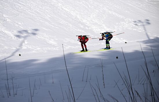 Russia Biathlon Championships Men Relay