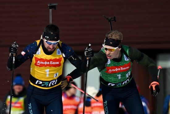 Russia Biathlon Championships Men Relay