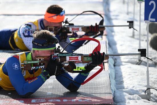 Russia Biathlon Championships Men Relay