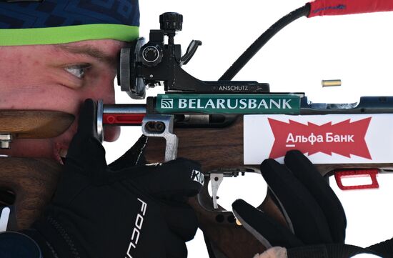 Russia Biathlon Championships Men Relay