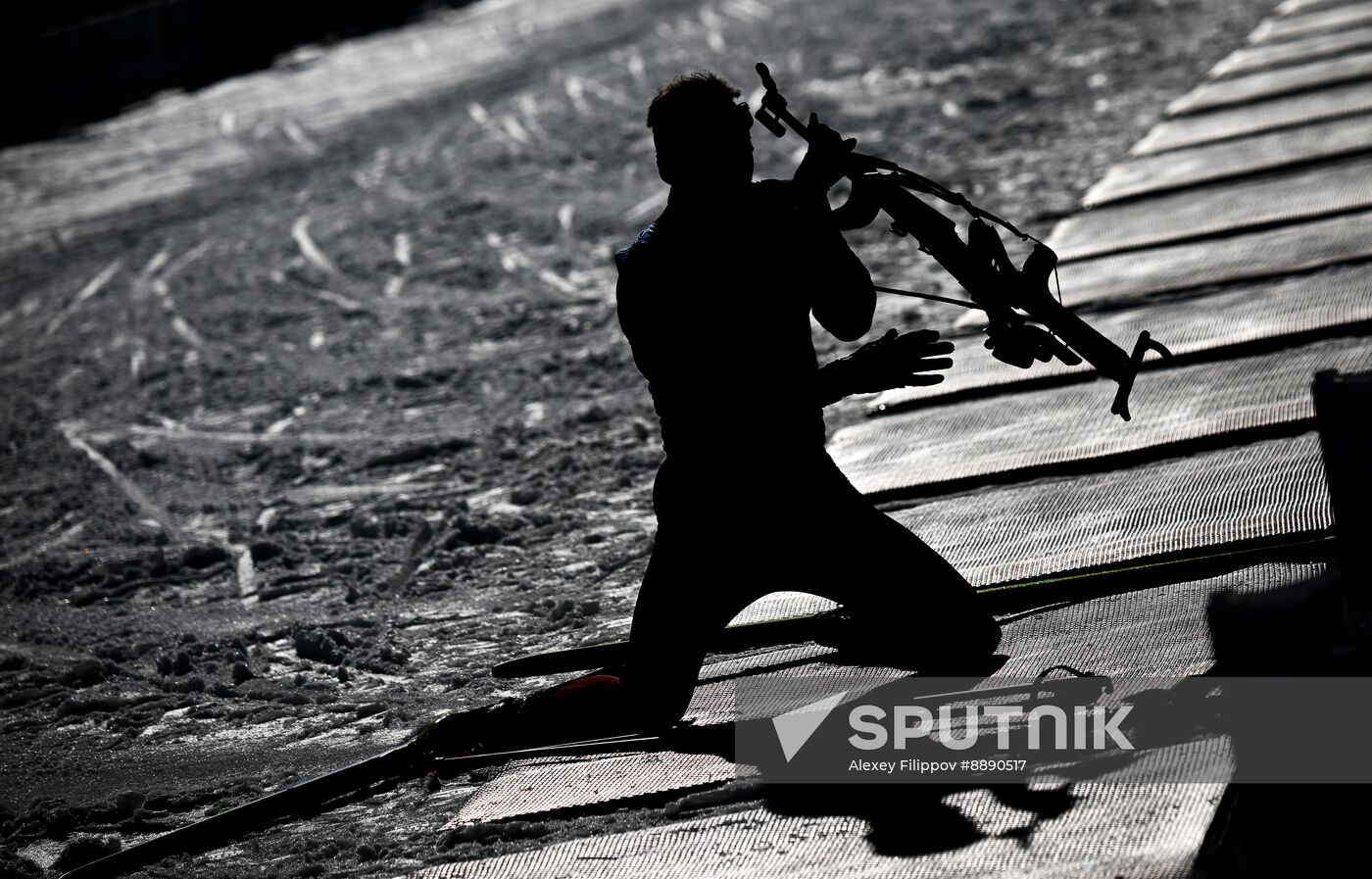 Russia Biathlon Championships Men Relay