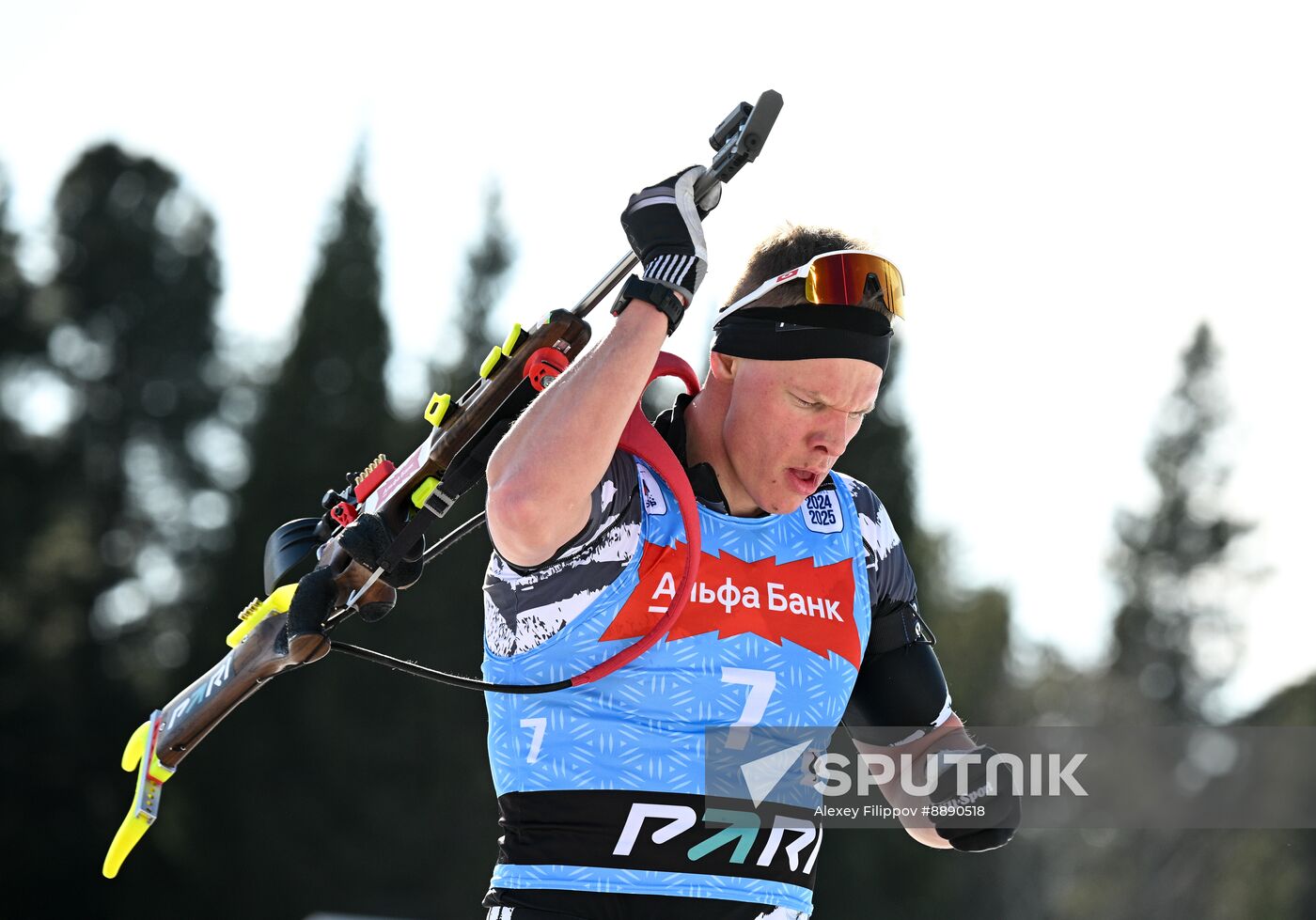 Russia Biathlon Championships Men Relay