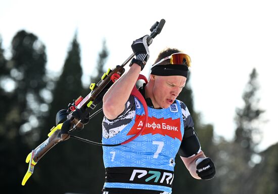 Russia Biathlon Championships Men Relay
