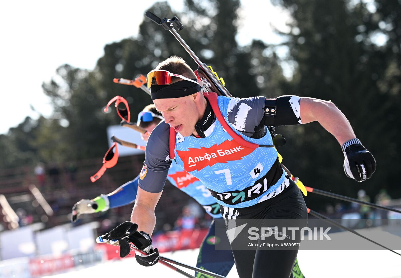 Russia Biathlon Championships Men Relay