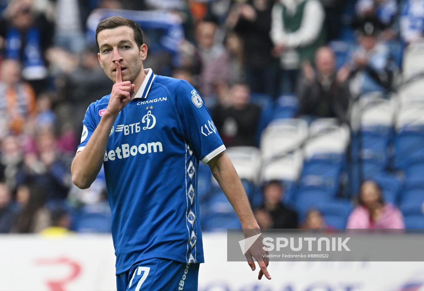 Russia Soccer Premier-League Dynamo - Orenburg